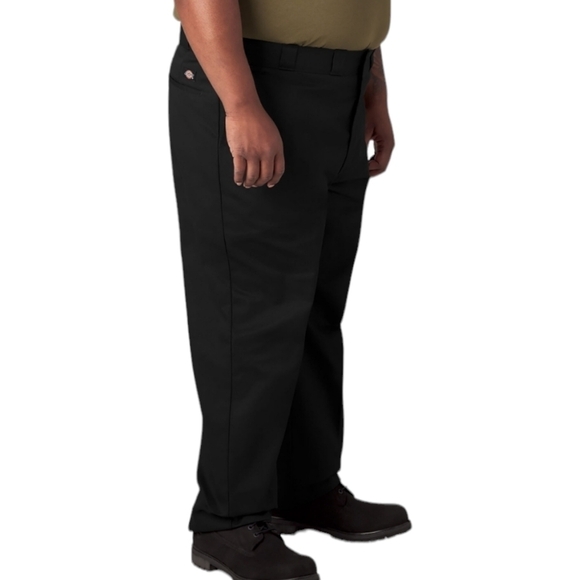 Dickies Men's Orginal Fit Straight Leg Black Work Pant Size 48W×30L NWT - Picture 3 of 9